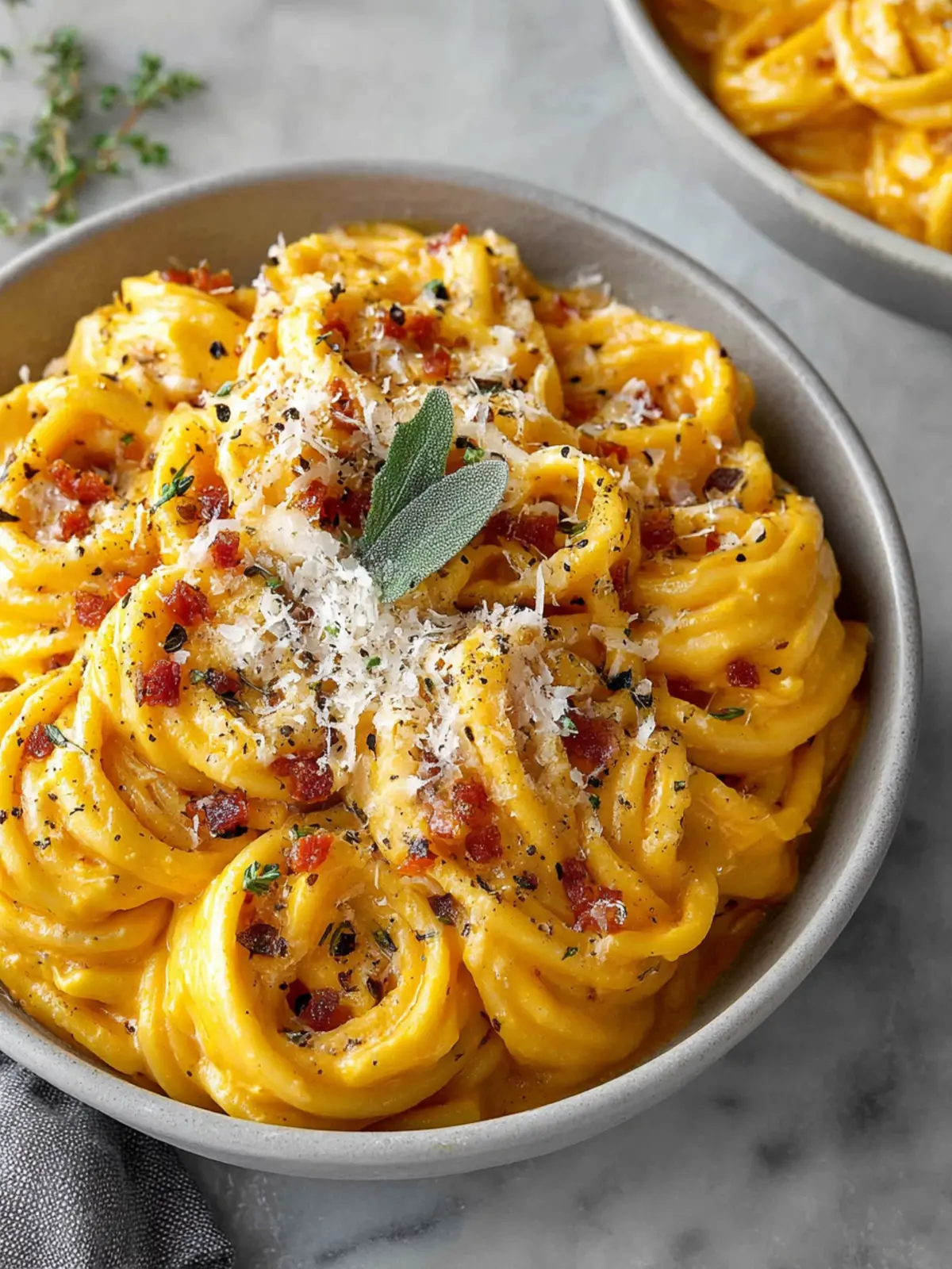 Pumpkin Ricotta Pasta First Image
