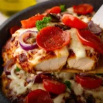 Low Carb Pizza Chicken {Keto Recipe} First Image