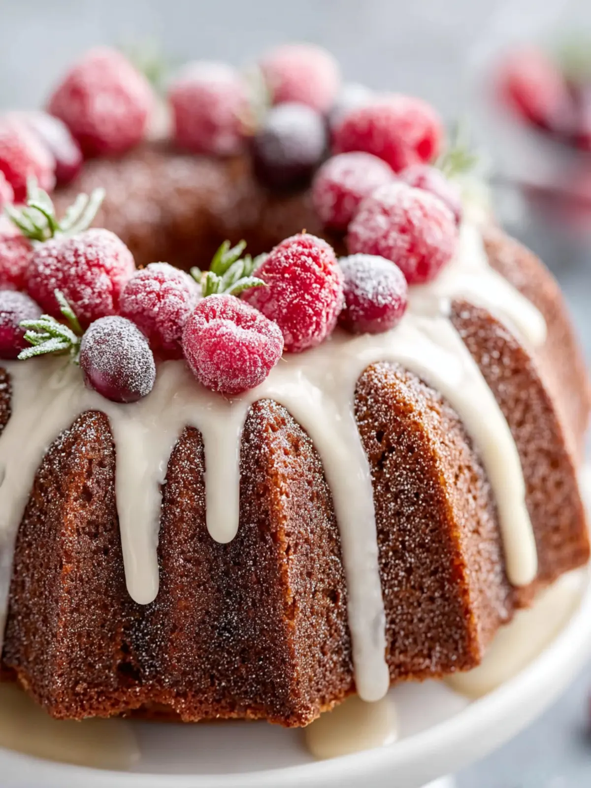Gingerbread Bundt Cake First Image
