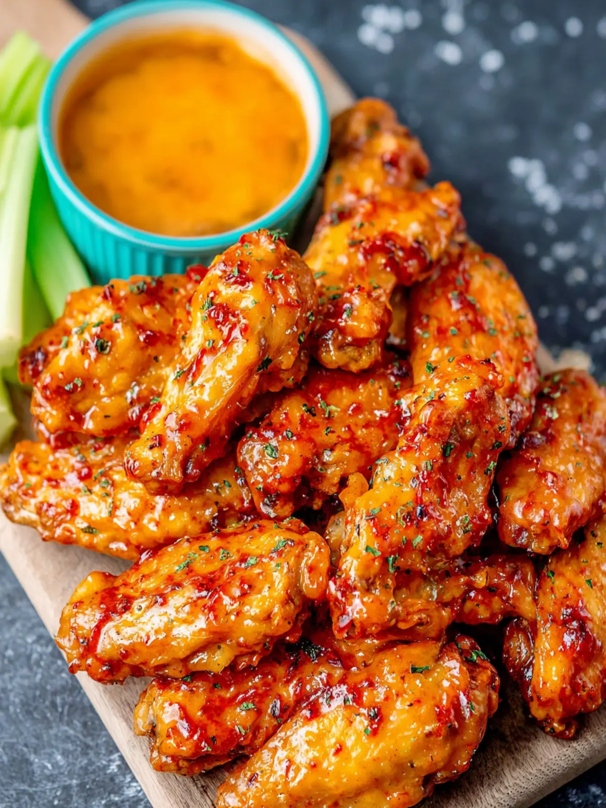 Crispy Air Fryer Chicken Wings First Image