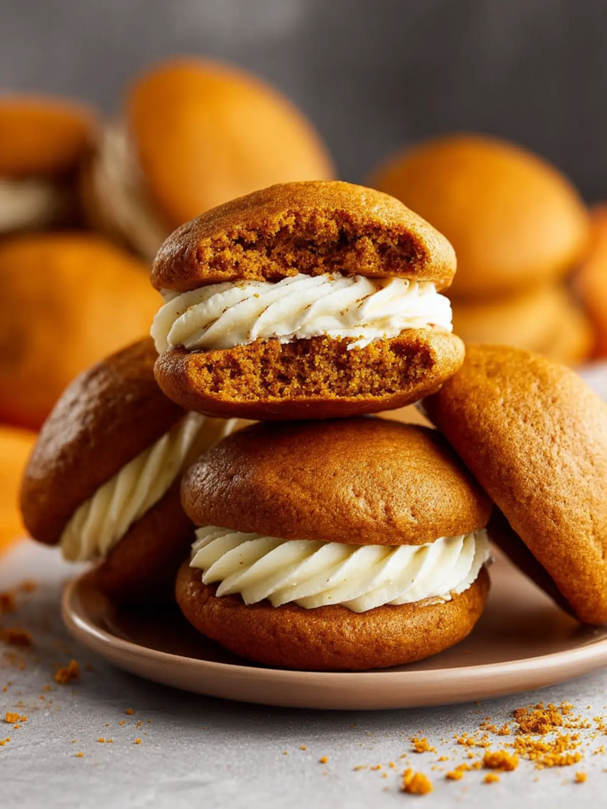 Maple Pumpkin Whoopie Pies First Image