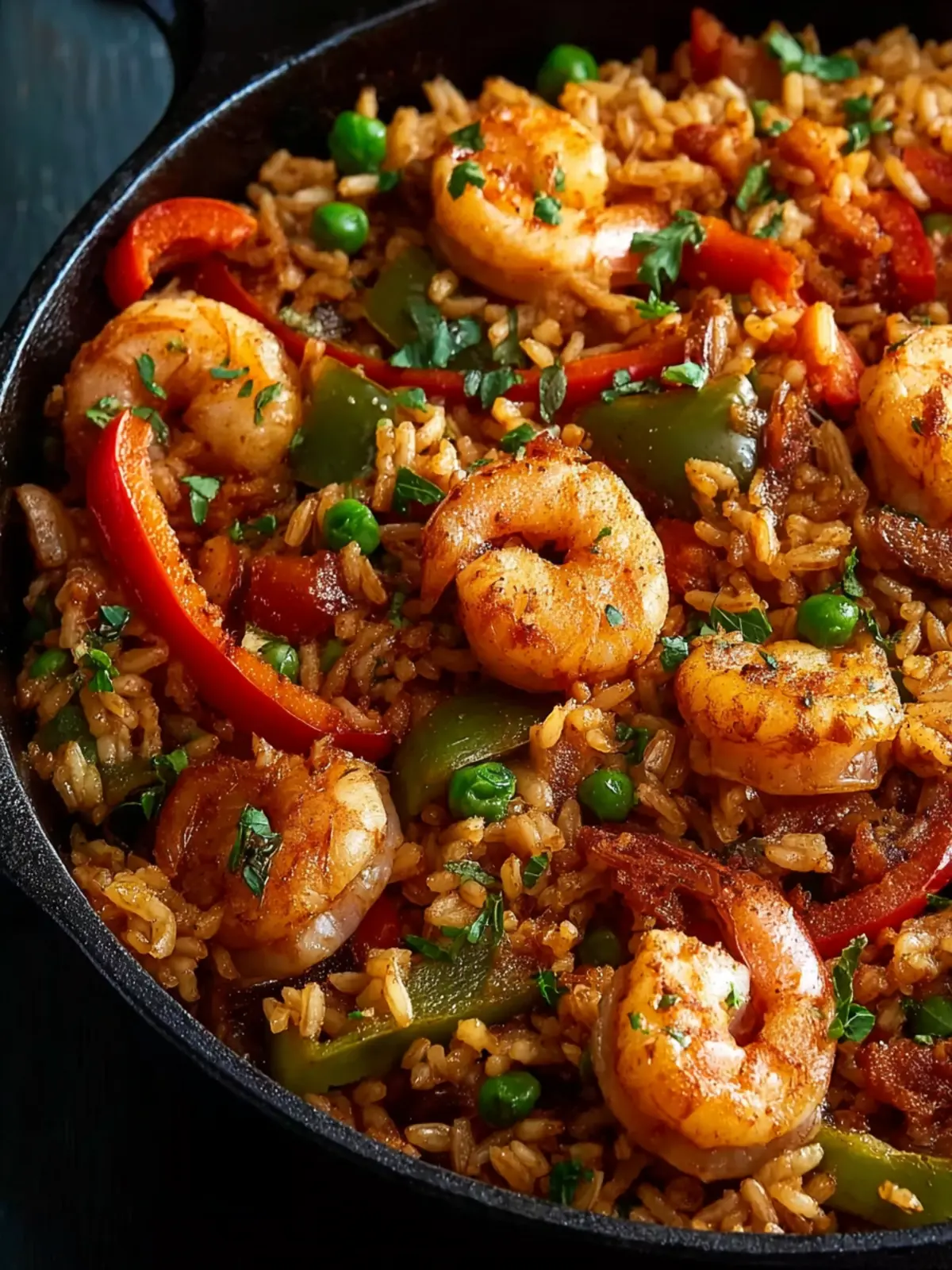 Savory Shrimp Dirty Rice with Bell Peppers & Spice: An Incredible 7-Step Recipe First Image