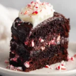 Fudgy Peppermint Chocolate Cake First Image
