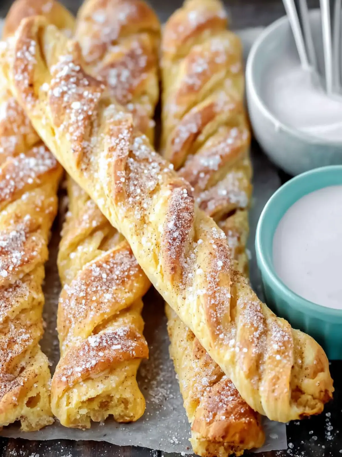 Einkorn Cinnamon Breadsticks First Image