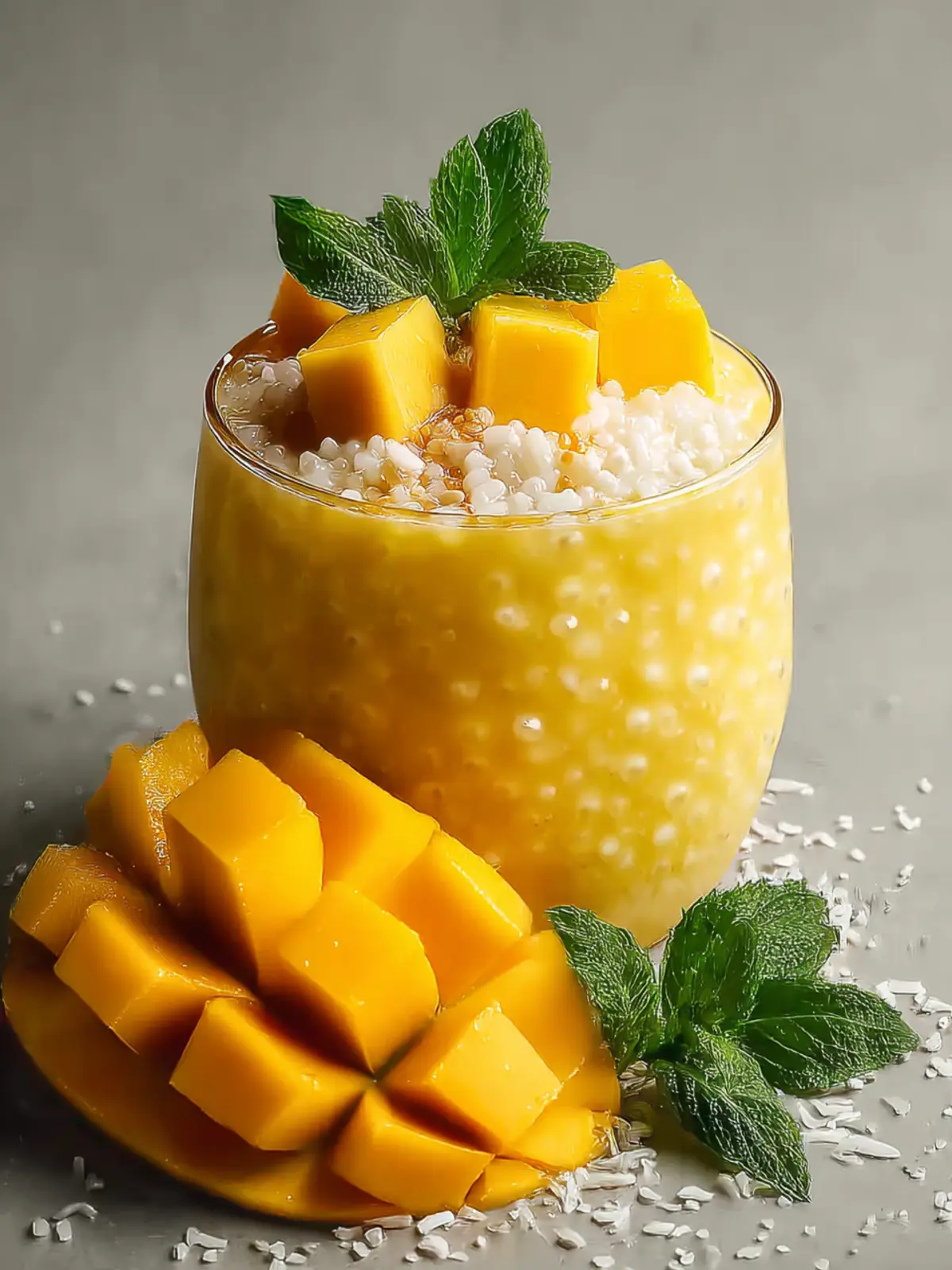 Delightful Mango Sago: A Creamy Tropical Escape First Image