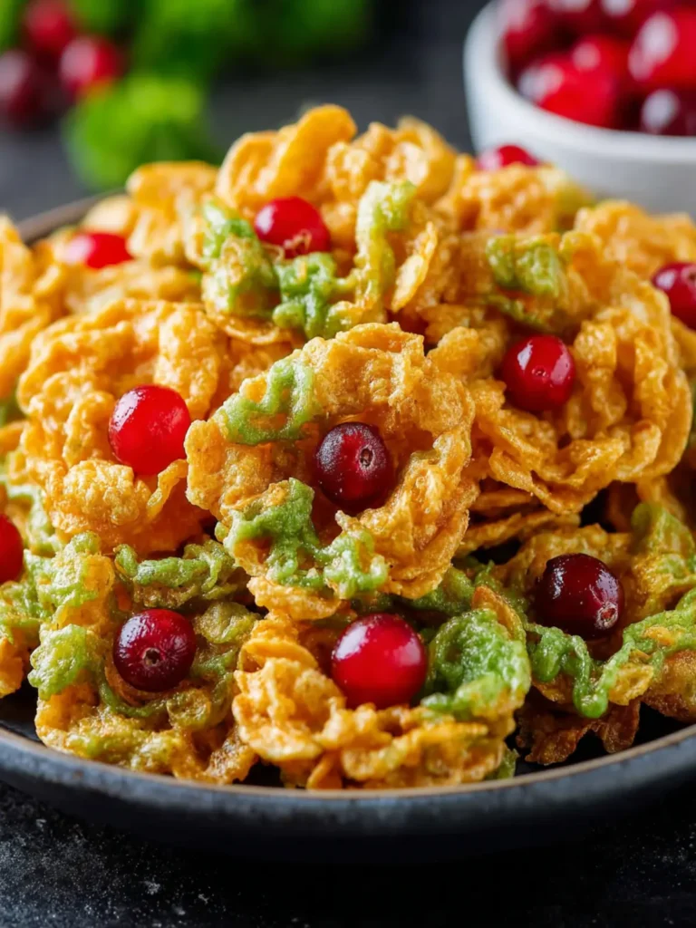 Cornflake Wreaths First Image