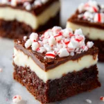 Peppermint Bark Brownies First Image
