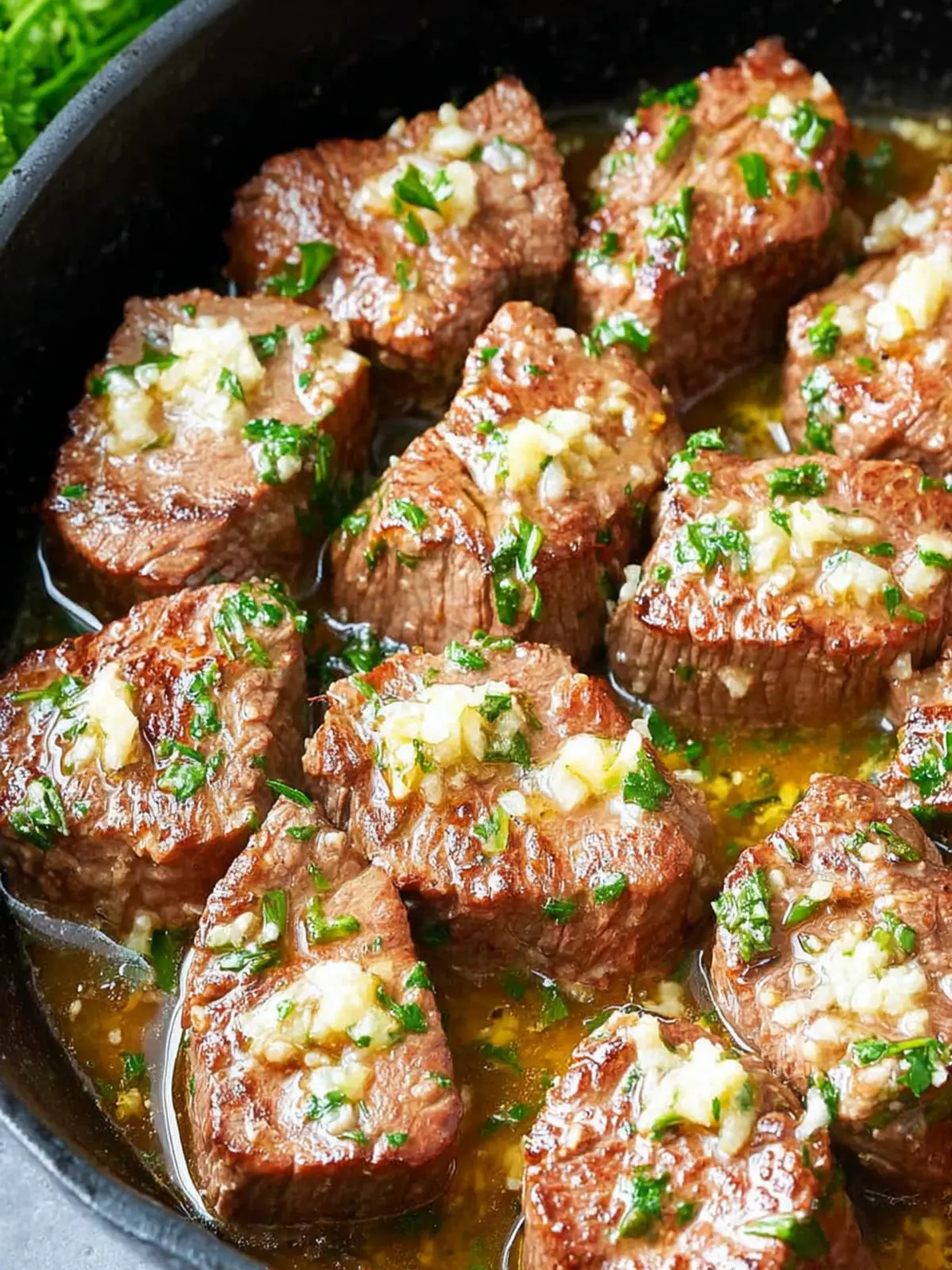 Garlic Butter Steak Bites First Image