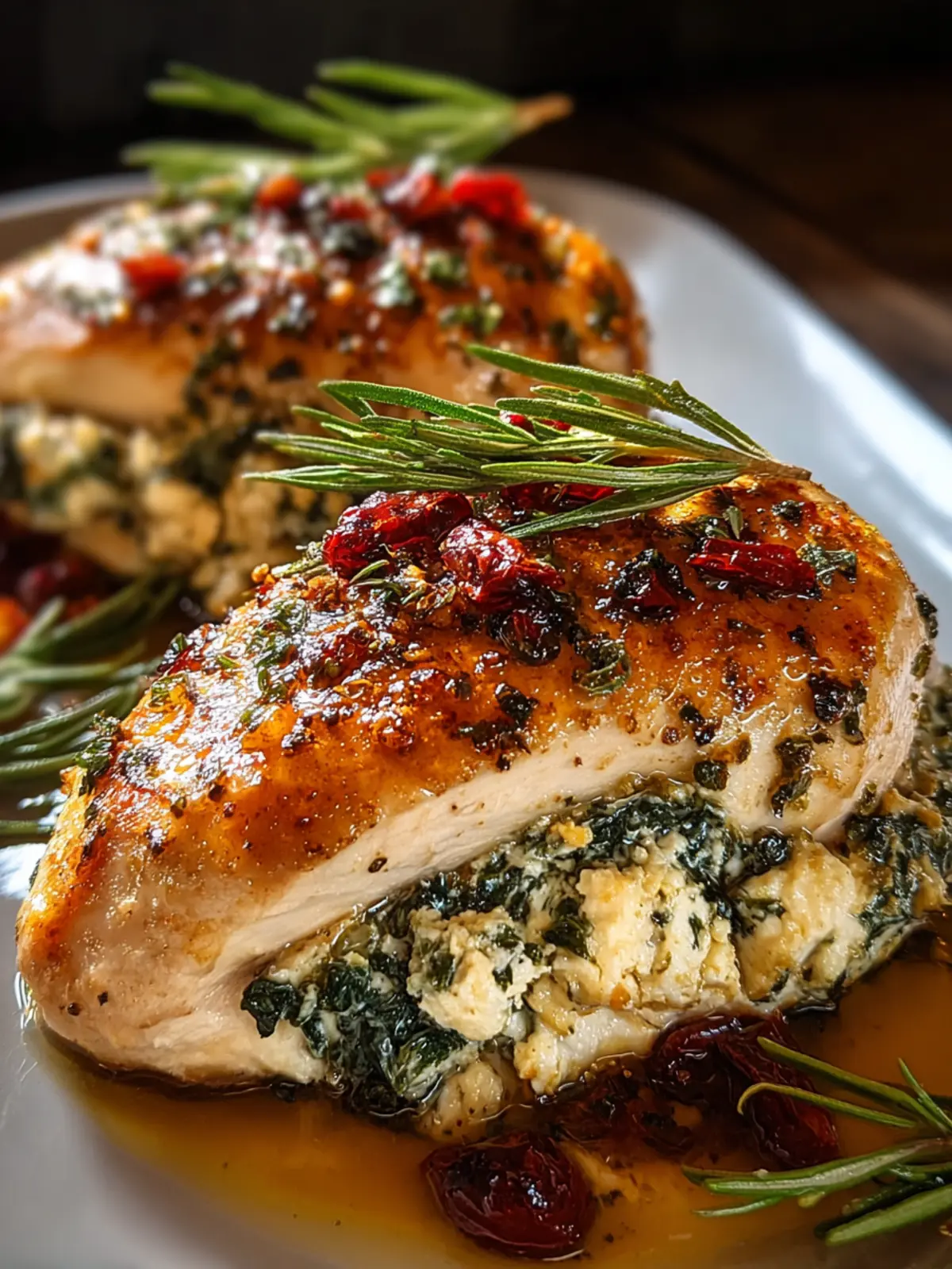 Irresistible Goat Cheese Stuffed Chicken with Herbs Recipe First Image