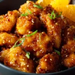 Air Fryer Orange Chicken First Image