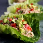 Avocado Tuna Lettuce Wraps First Image