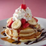 Banana Split Pancakes First Image