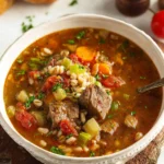 Beef Barley Soup First Image