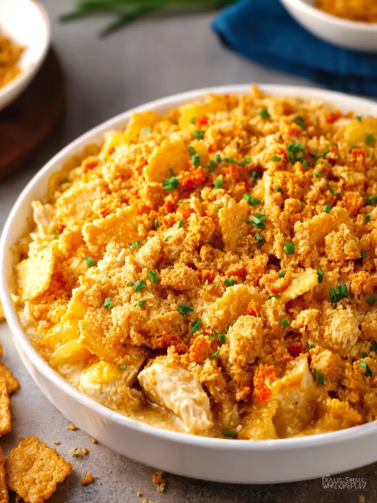 Chicken Casserole with Ritz Crackers First Image