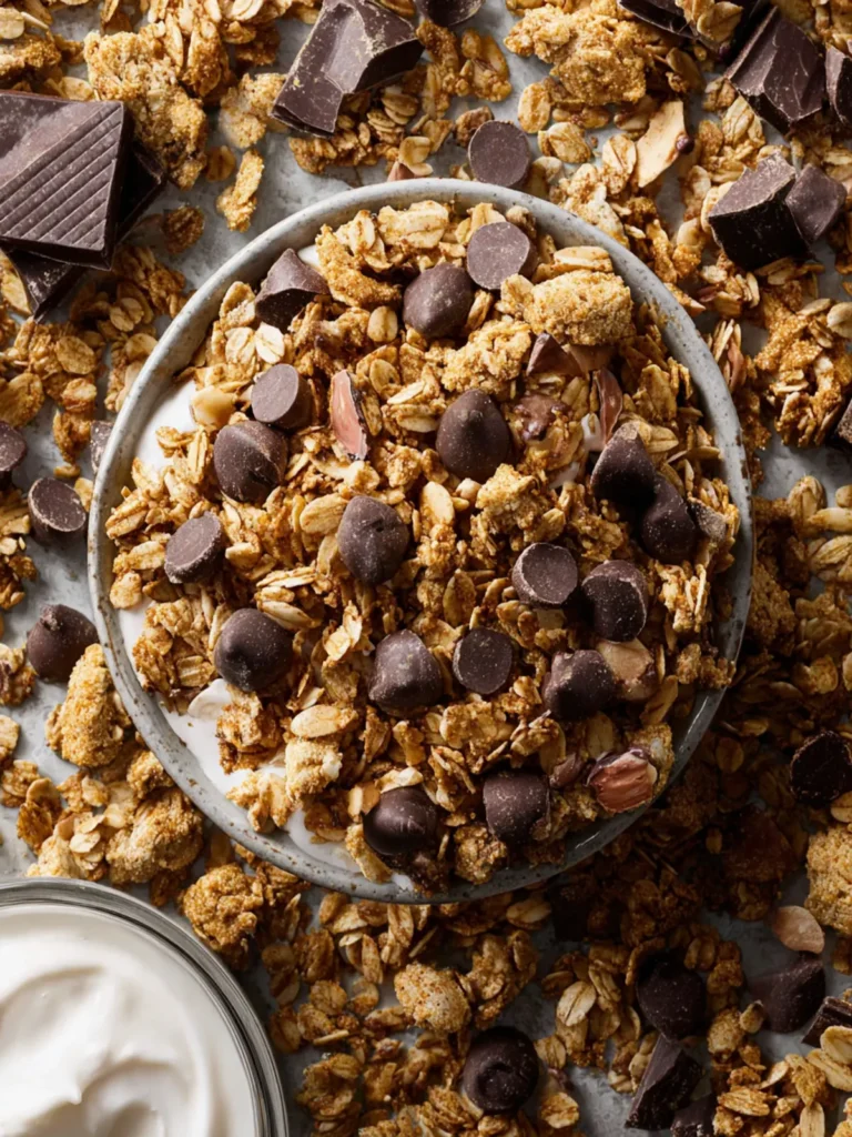 Chocolate Chip Cookie Granola First Image