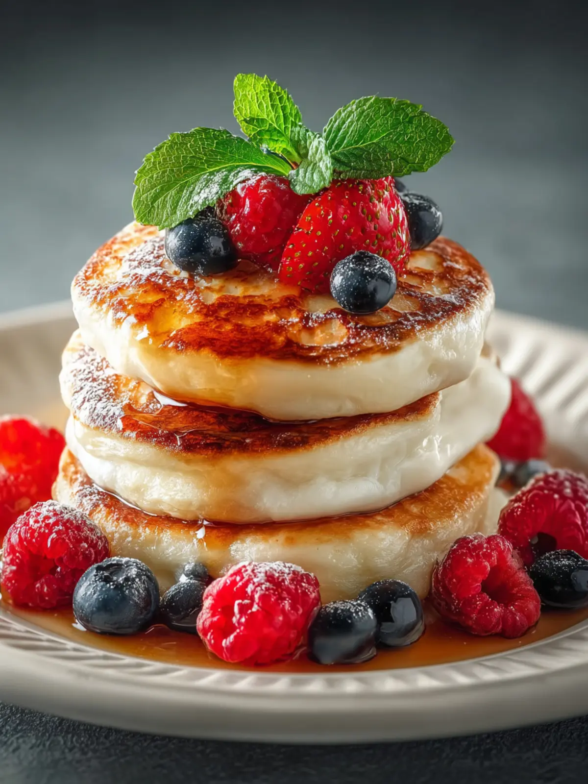 Cottage Cheese Pancakes First Image