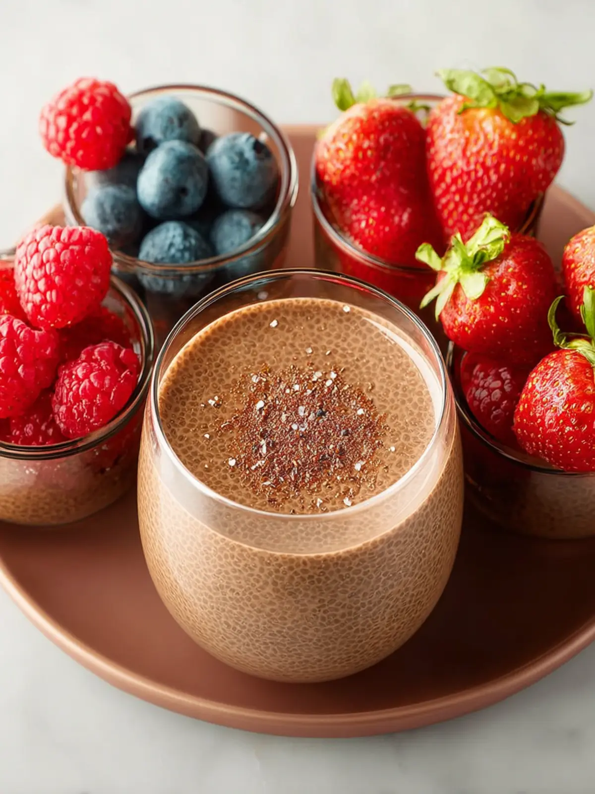 Creamy Chocolate Chia Pudding First Image