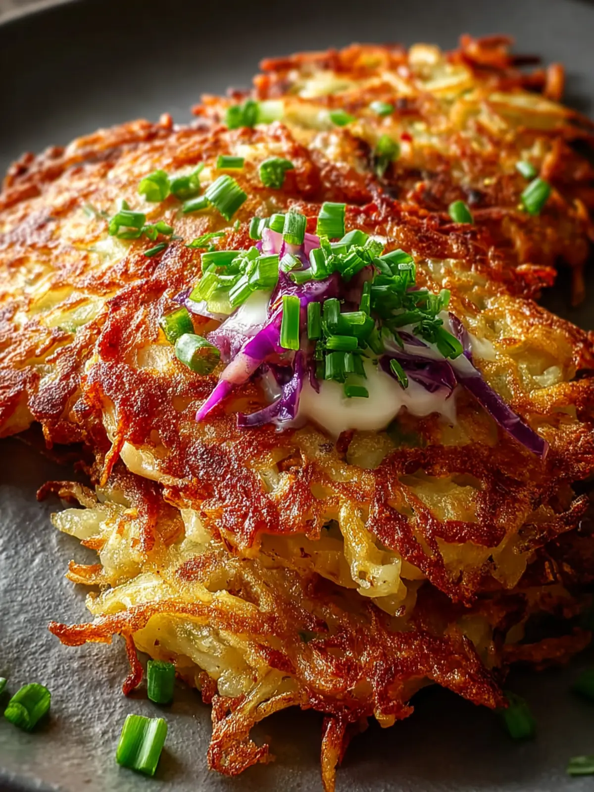Crispy Cabbage Pancakes First Image