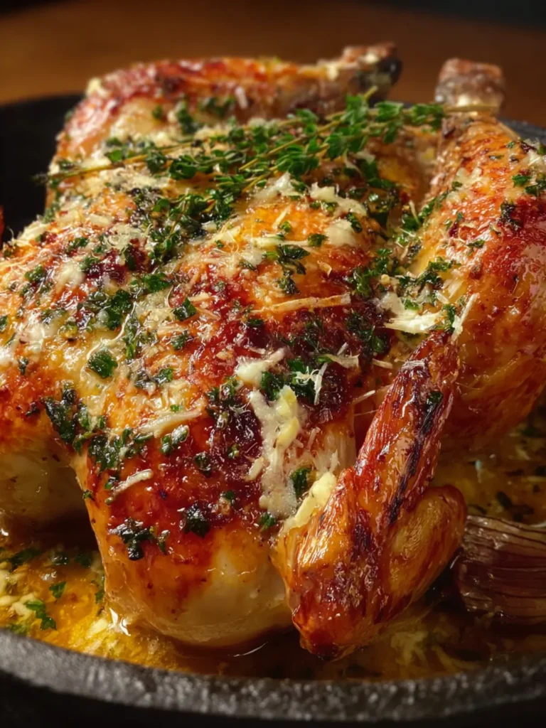 GARLIC PARMESAN ROAST CHICKEN First Image