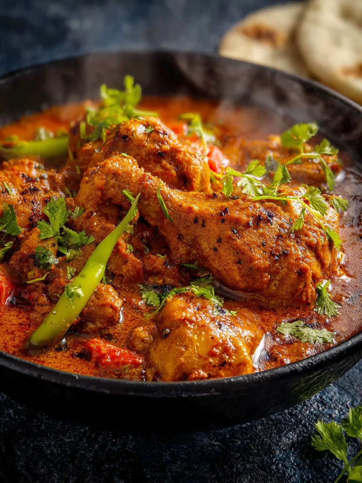 Kadai Chicken Recipe (Murgh Karahi) First Image