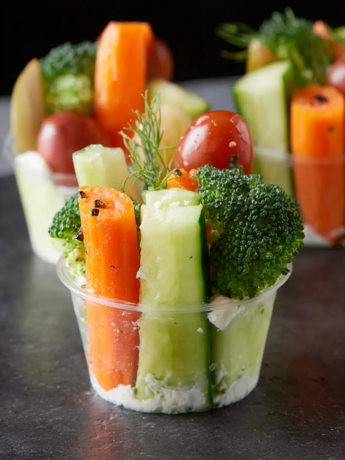 Mini Veggie Cups First Image