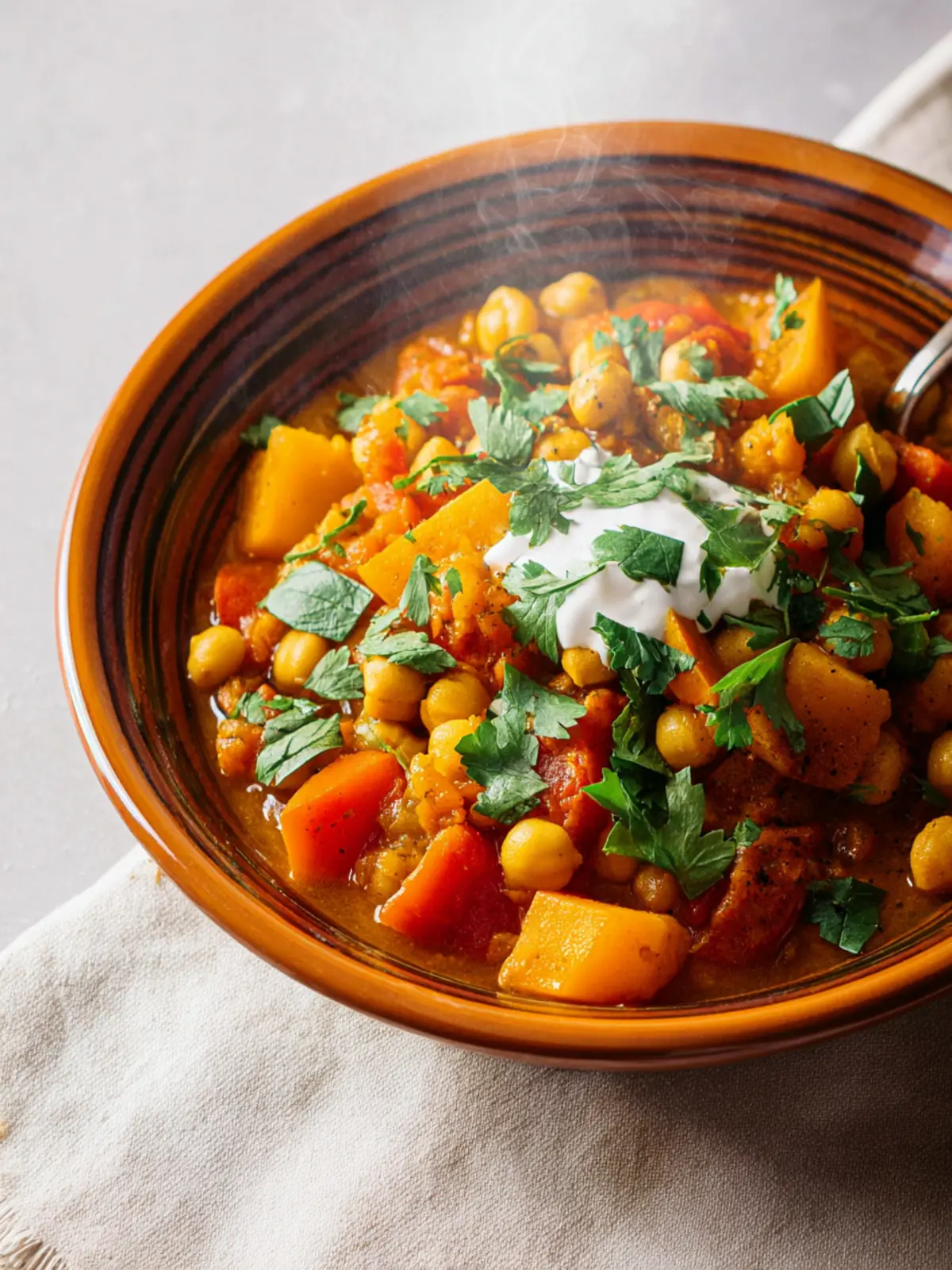 Moroccan Chickpea Stew First Image