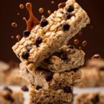 No Bake Chocolate Chip Granola Bars First Image