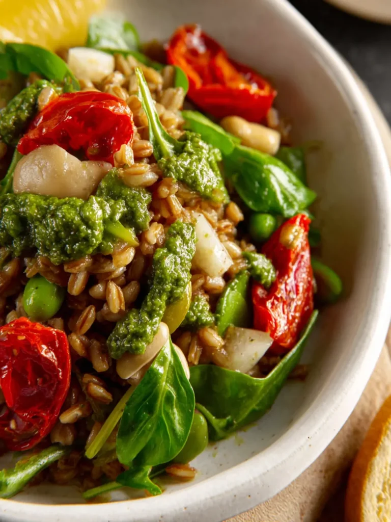 Pesto Farro Salad First Image