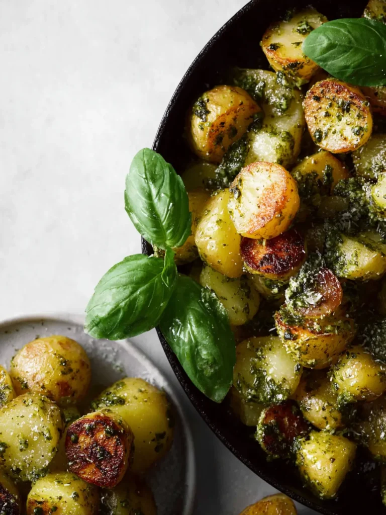 Pesto Potatoes First Image