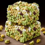 Pistachio Rice Krispie Treats First Image
