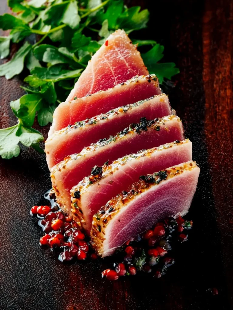 Seared Tuna Steak First Image