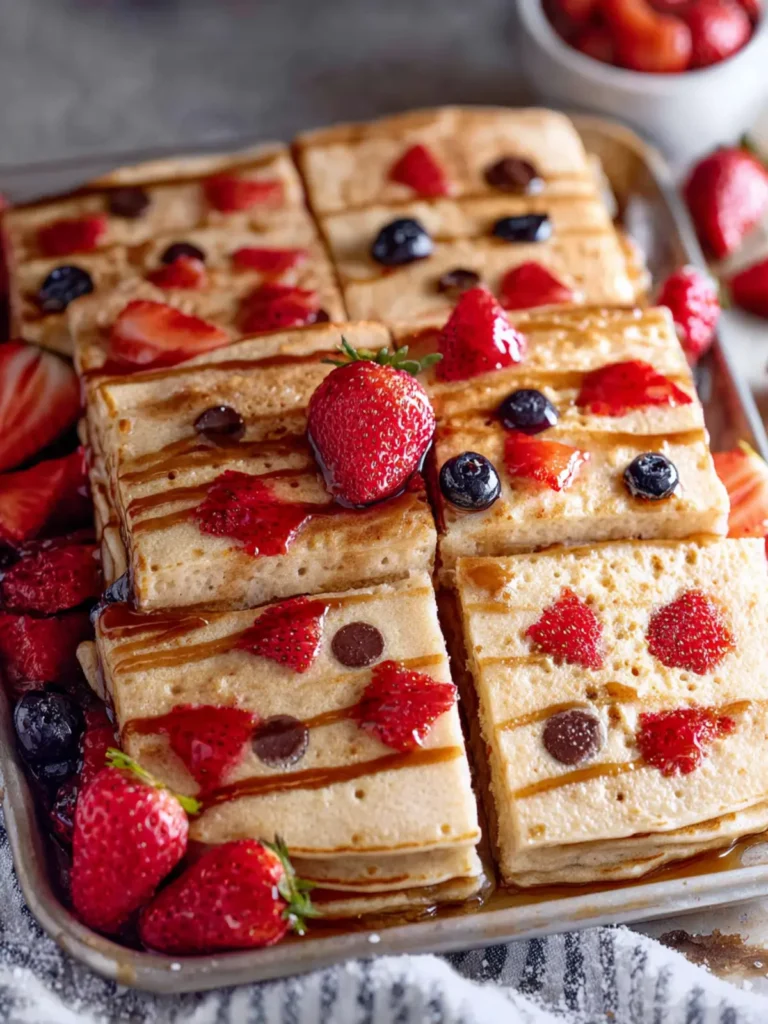 Sheet Pan Pancakes First Image