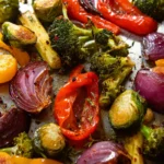 Sheet Pan Roasted Vegetables First Image