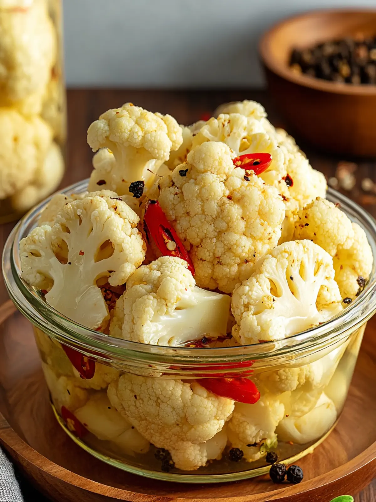 Tangy Pickled Cauliflower: A Flavor Explosion Recipe First Image