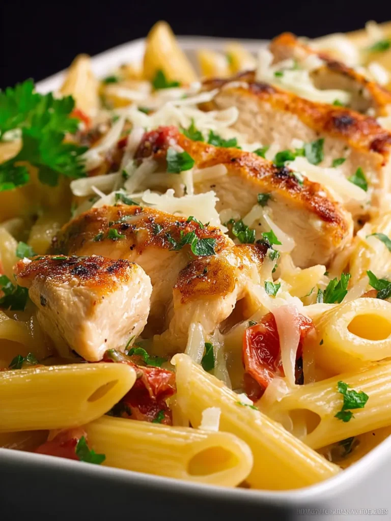 Tuscan Chicken Penne Pasta First Image