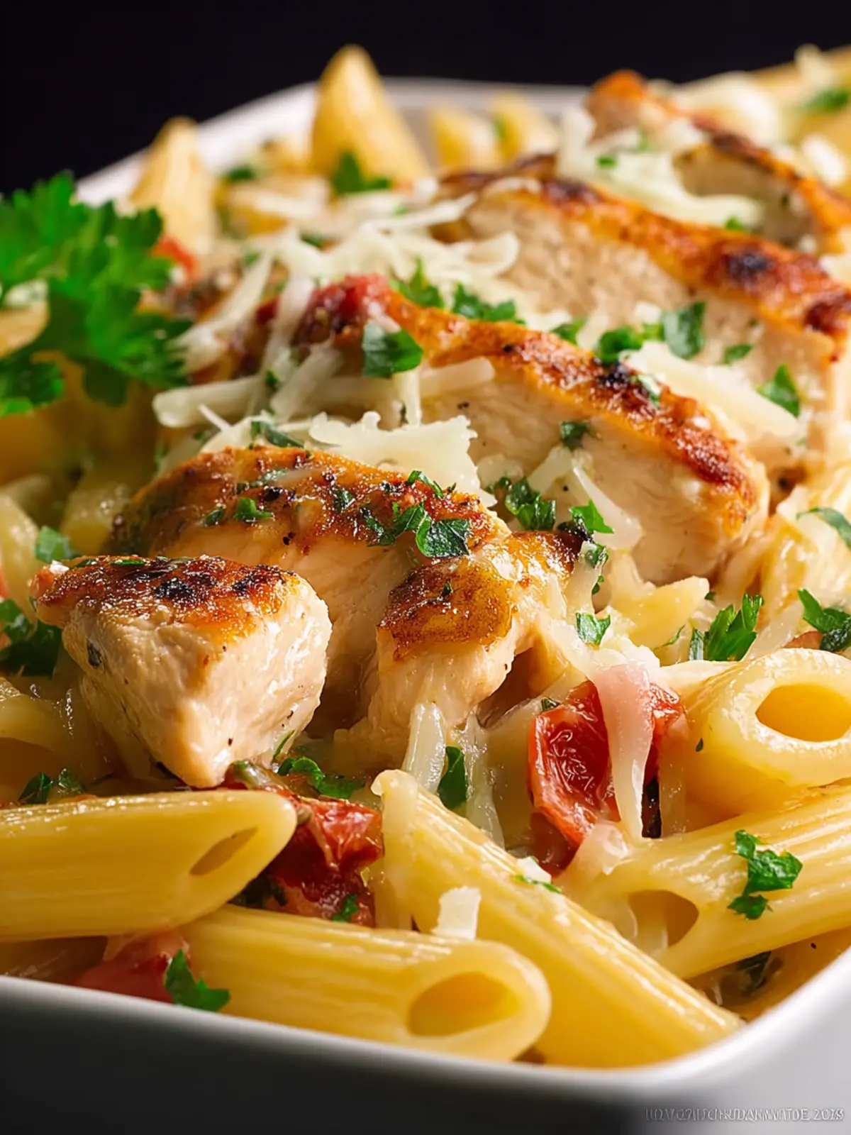 Tuscan Chicken Penne Pasta First Image