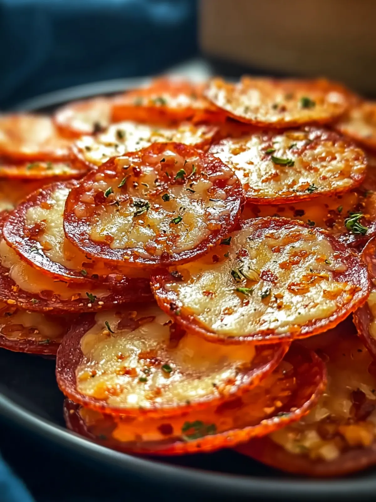 Pepperoni Cheese Crisps: Your New Go-To Keto Snack Delight First Image