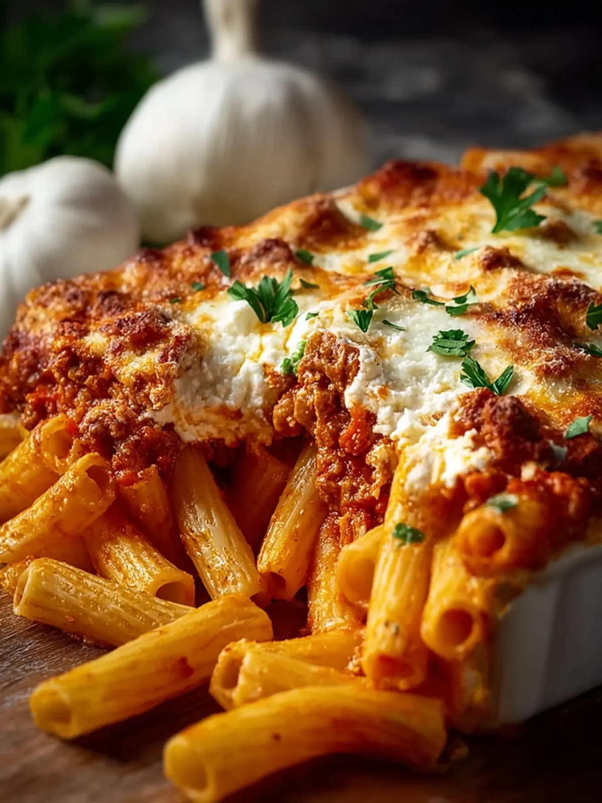 Baked Ziti with Ricotta First Image