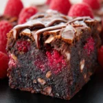 Raspberry Brownies First Image