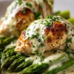 Creamy Baked Chicken and Asparagus First Image