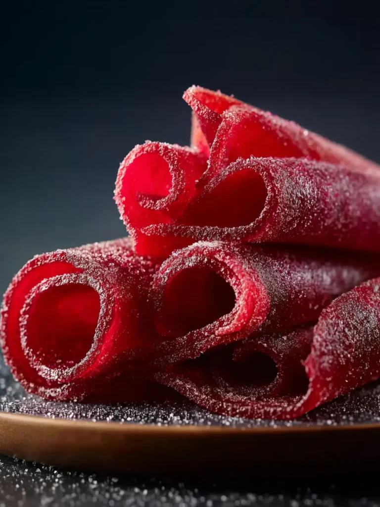 3 Ingredient Homemade Fruit Roll Ups First Image