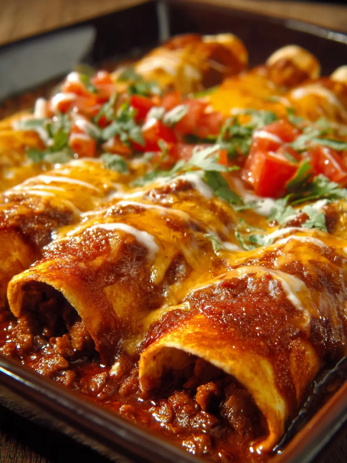 Beef & Bean Enchiladas First Image