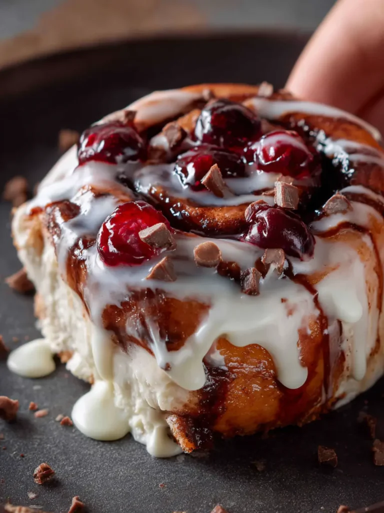 Black Forest Cinnamon Rolls First Image