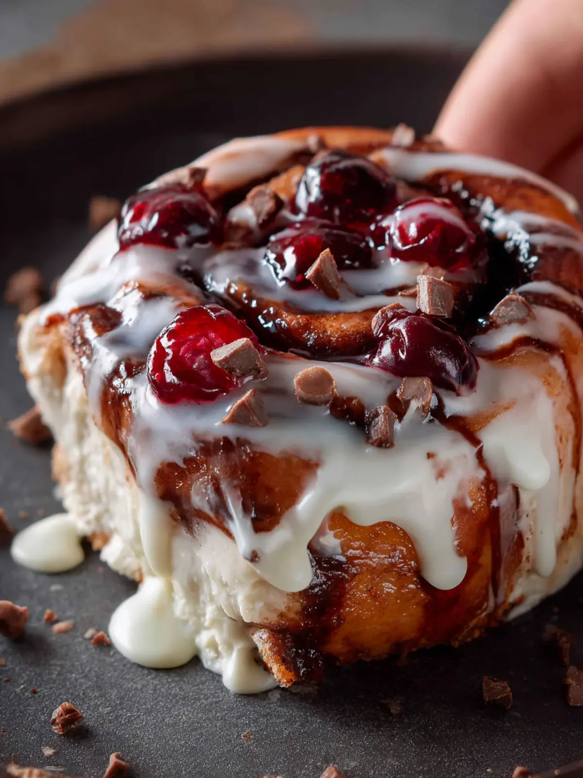 Black Forest Cinnamon Rolls First Image