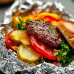 Burger Foil Packets First Image