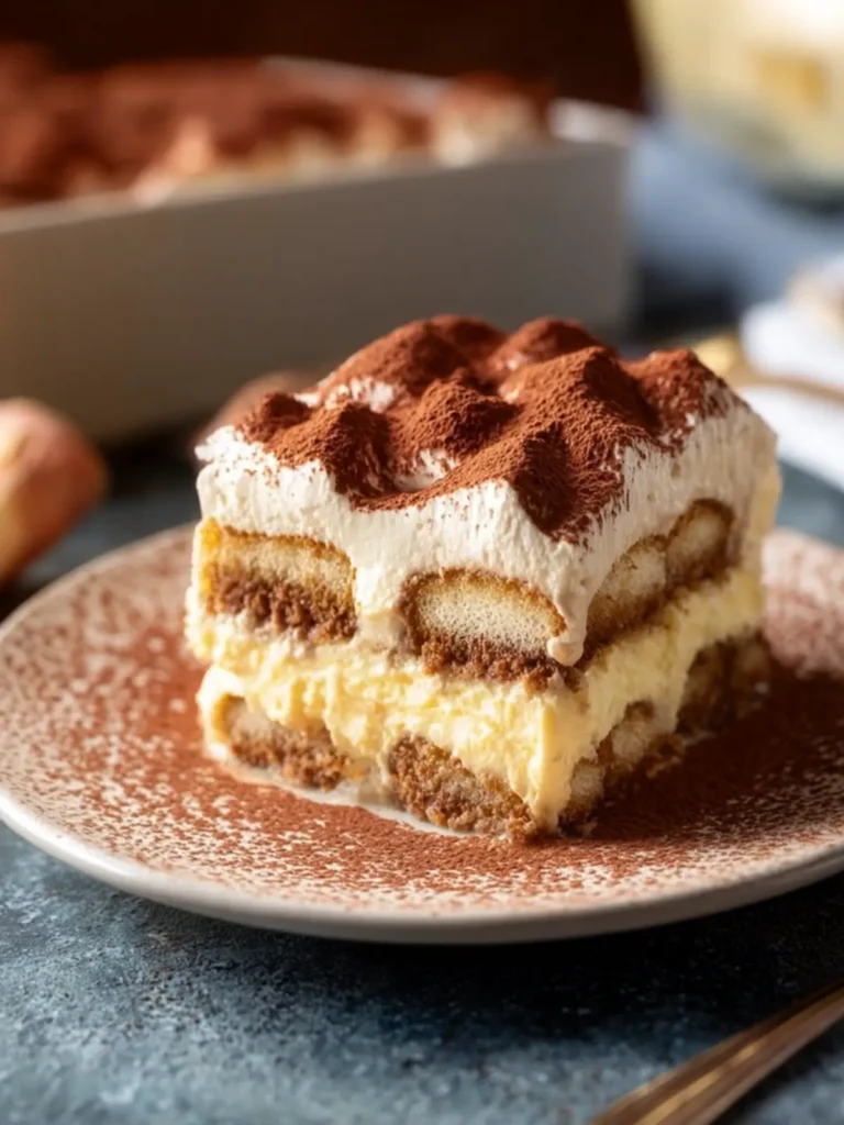 Classic Tiramisu Recipe First Image