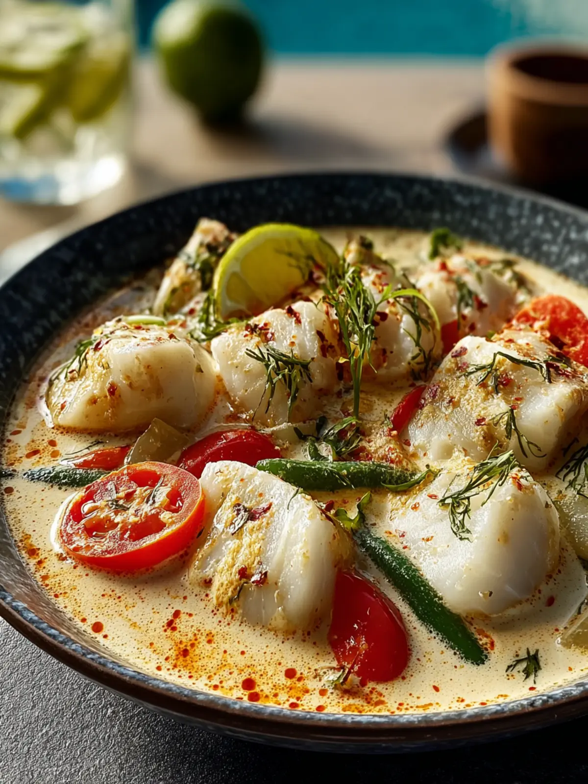 Creamy Coconut White Fish Stew First Image