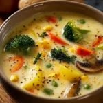 Creamy Vegetable Soup First Image