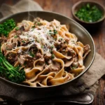 Easy Ground Beef Stroganoff First Image