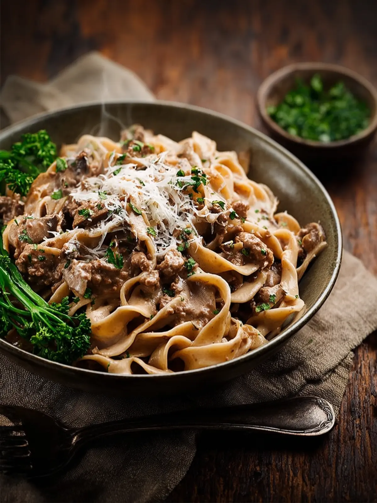 Easy Ground Beef Stroganoff First Image